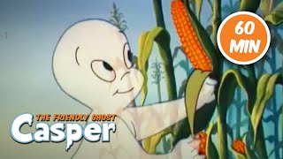 Casper the Friendly Ghost 👻 1 Hour Compilation 👻 Cartoon For Kids [upl. by Hettie]