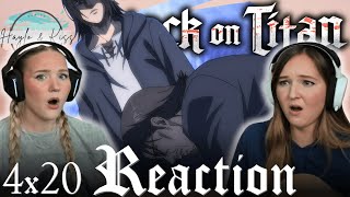 Memories Of The Future  ATTACK ON TITAN  Reaction 4x20 [upl. by Zetneuq]