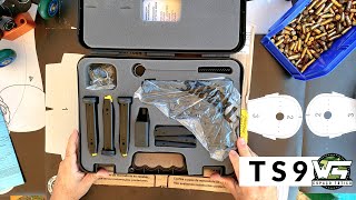 UNBOXING e REVIEW  TS9  Taurus Striker 9x19mm [upl. by Chretien]