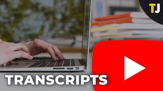 How to Get the Transcript of a YouTube Video [upl. by Bradski616]