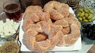 Türkische Sesamringe Simit [upl. by Fraya]