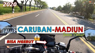 Jalur CARUBAN menuju Kota MADIUN jalan MULUS bisa NGEBUT [upl. by Cecil713]