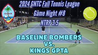 20241029 GNTC Tennis Doubles League  Game Night 8  NTRP 35 [upl. by Grover974]