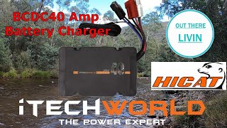 ITECHWORLD BCDC40 amp Battery charger Install and Review [upl. by Curzon]