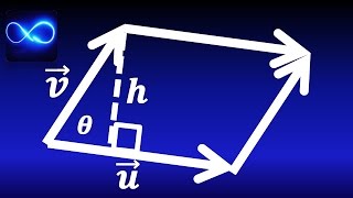 43 Área de paralelogramo determinado por dos vectores  Cálculo vectorial [upl. by Yaned]