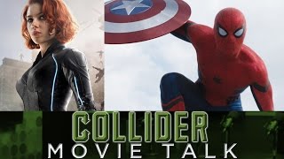 Will Black Widow Appear In SpiderMan Homecoming  Collider Movie Talk [upl. by Jaycee]