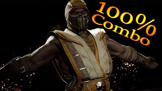 Scorpion Combo Guide TournamentRanked – Mortal Kombat 11 [upl. by Aubin678]