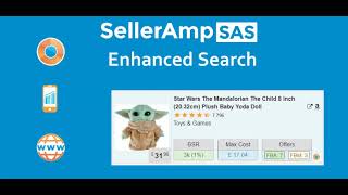 SellerAmp SAS Enhanced Search [upl. by Fallon]