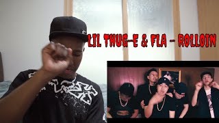 Lil ThugE amp FLA  ROLLOIN REACTION [upl. by Eusadnilem]