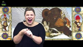 quotThe Mittenquot  ASL Storytelling ASL Vocabulary and ASL Chant [upl. by Ahsiak352]