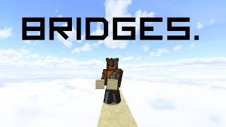 All bridging techniques in Minecraft [upl. by Kaya]