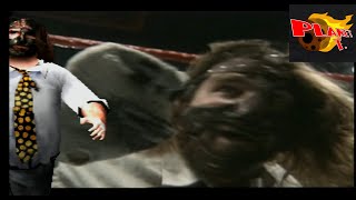 WWF Smackdown Mankind Entrance and Finisher [upl. by Taveda]