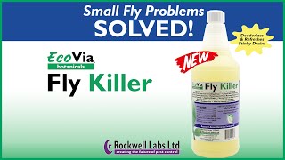 EcoVia Fly Killer Small Fly Problems SOLVED [upl. by Assiroc]