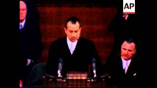 Inauguration of President Richard M Nixon 1969 Part 4 [upl. by Saber]