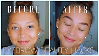 Eyebrow Tutorial for Thin Brows  BEGINNER FRIENDLY  Lexi Luxury [upl. by Sheryl]