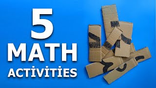 Math Activities For 4 Year Old Learning Activities  DIY GAMES FOR TODDLERS [upl. by Musihc]