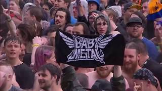 BABYMETAL  Gimme chocolate Live in Sonisphere Festival UK 2014 [upl. by Eiralav]