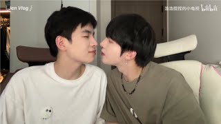 EngsubBL Sweet Jelly Kissing challenge  Haohao amp Nienie [upl. by Cronin]