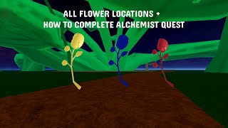 All Flower Locations  Roblox Blox Fruits [upl. by Klenk]