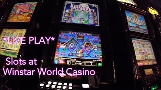 Casino slots LIVE PLAY Winstar World Casino [upl. by Graf278]