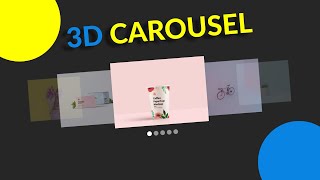 How to use 3D Carousel For Your Website  Materialize Carousel Tutorial [upl. by Tobye]