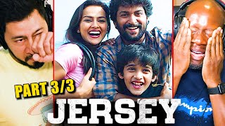 JERSEY Movie Reaction Part 3 amp Review  Nani  Shraddha Srinath  Sathyaraj  Gowtam Tinnanuri [upl. by Sacttler]