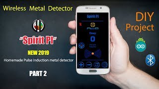 Arduino wireless metal detector DIY  Spirit PI [upl. by Heng975]