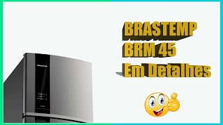 GELADEIRA BRASTEMP BRM45 HKANA 375L  Duplex Frost Free InoxEvox [upl. by Roland]