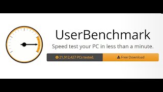 Benchmark Testing my PC with UserBenchmark Benchmark Software [upl. by Kus]