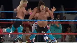 The Rock n Roll Express vs The British Bulldogs AWA All Star Wrestling March 5 1989 [upl. by Elrem]