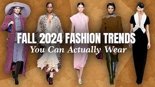 The 10 Best Wearable amp Classy Fall 2024 Fashion Trends [upl. by Einneb965]