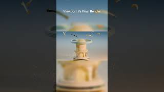 🌟Viewport vs Final Render See the Magic of Texturing and Lighting in Blender🌟 [upl. by Alberta]
