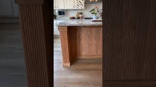 Sweet Treat Stephanies Fluted Oak Kitchen Island [upl. by Klos251]