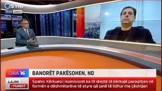 INTERVISTA Banorët pakësohen ndërtimet shtohen Çfarë po ndodh me Tiranën 13112024 [upl. by Enilegna]