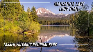 Manzanita Lake Loop Trail  Lassen Volcanic National Park [upl. by Noicpecnoc]