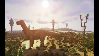 Minecraft Mod Prehistoric Fauna  Cinematic Showcase [upl. by Brom]