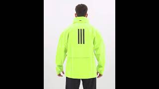 ADIDAS Shiny Myshelter Rain Rdy Jacket Yellow Men  TradeInn [upl. by Emolas]