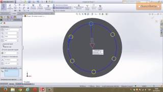 Matrìz circular en solidworks [upl. by Scotney61]