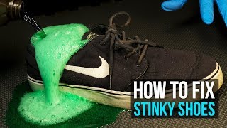 HOW TO FIX STINKY SHOES AND A LOT MORE [upl. by Aivul652]