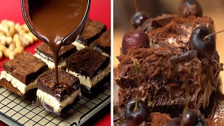 10 Chocolate Brownies Cakes amp Dessert Recipes [upl. by Melone122]