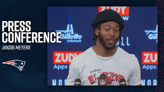 Jakobi Meyers Postgame Press Conference  Bengals vs Patriots Week 16 [upl. by Humfrey]