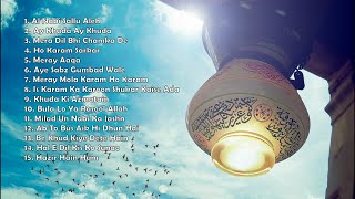 Hafiz Ahmed Raza Qadri Naat List  Naat Collection  Beautiful Naat Sharif  Best Naats  Full Naats [upl. by Anelam]