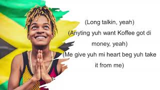 Koffee Lockdown Lyrics [upl. by Sundstrom]