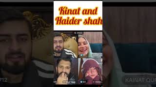 Haider and kinat tiktok live [upl. by Eiwoh]