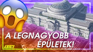 Betiltott könyvtár  A Minecraft LEGNAGYOBB épületei [upl. by Nilyak]