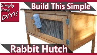 Build a Rabbit Hutch Design 2 [upl. by Verna]