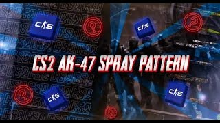 CS2 AK47 Spray Pattern  Learn How To Control AK47 Recoil [upl. by Letnohs300]