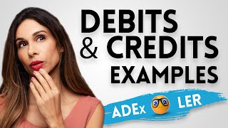 PROPERLY Record Debits and Credits with Examples EASIEST Method [upl. by Thornton]