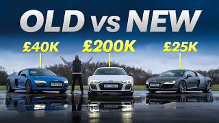 Audi R8 BATTLE Can The Old R8 Beat The New One 4K [upl. by Cletis472]