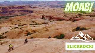 The Most Versatile Trail in Moab  Slickrock Bike Trail [upl. by Aikahc679]